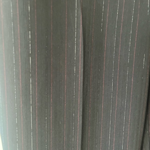 Worthington Black with Pinstripes Dressy Trouser Pants Wide Leg Women’s Size 4 - Picture 5 of 14